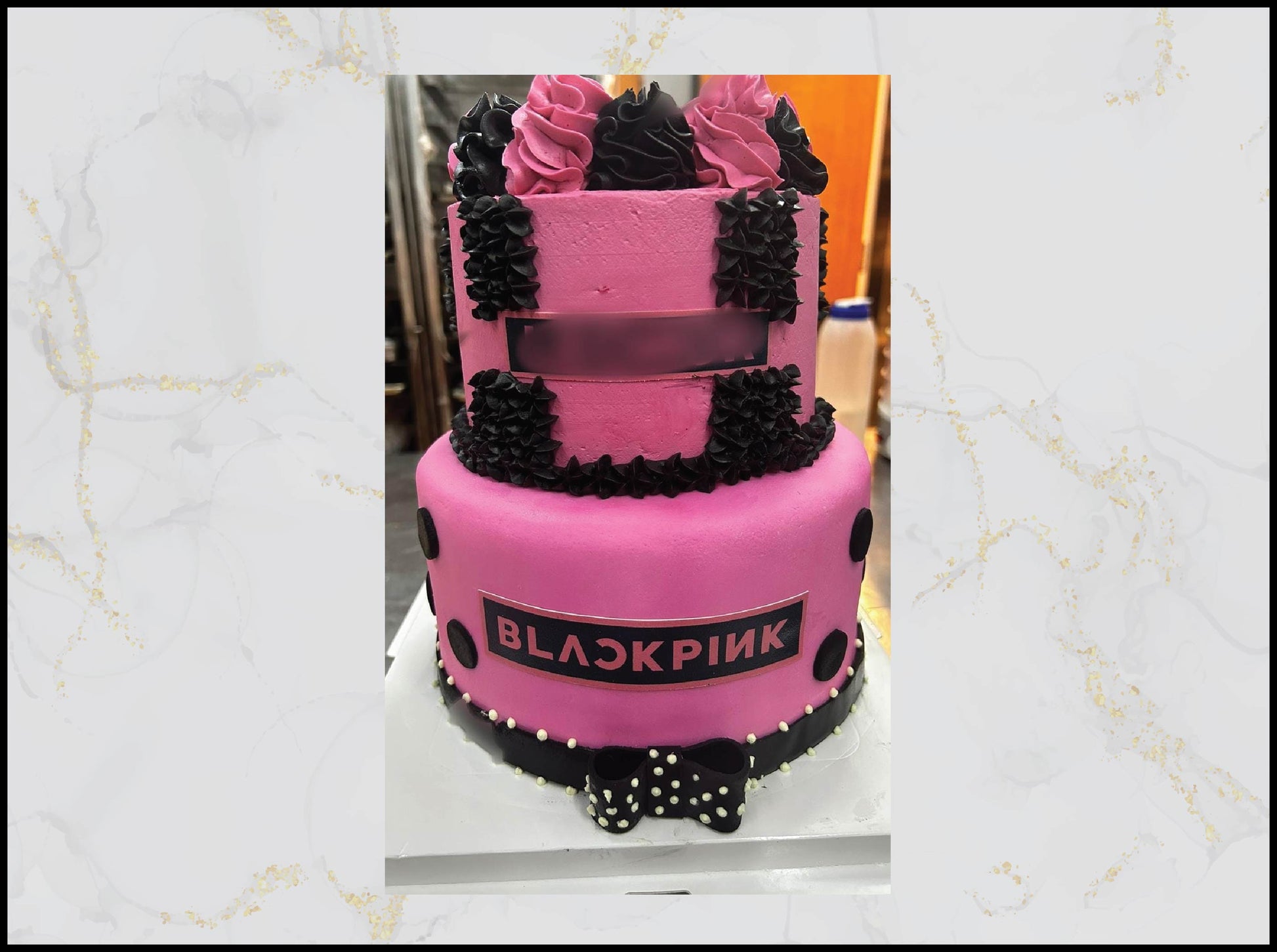 BlackPink Birthday Cake with K‑pop inspired design in Macau