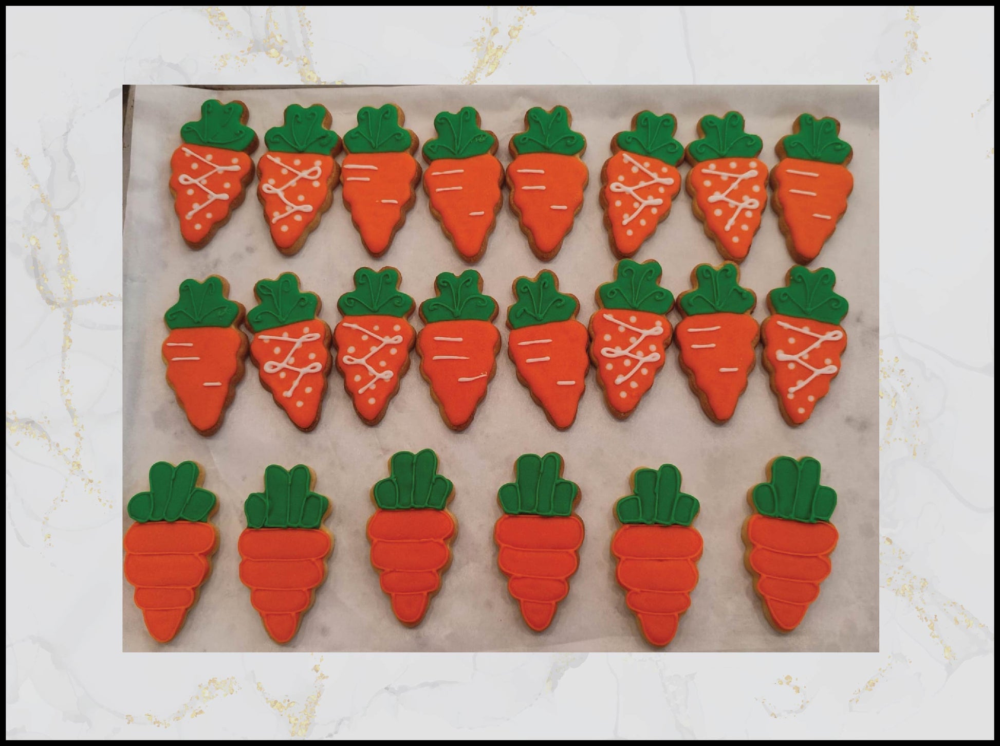 Carrot Decorated Cookies - Macau
