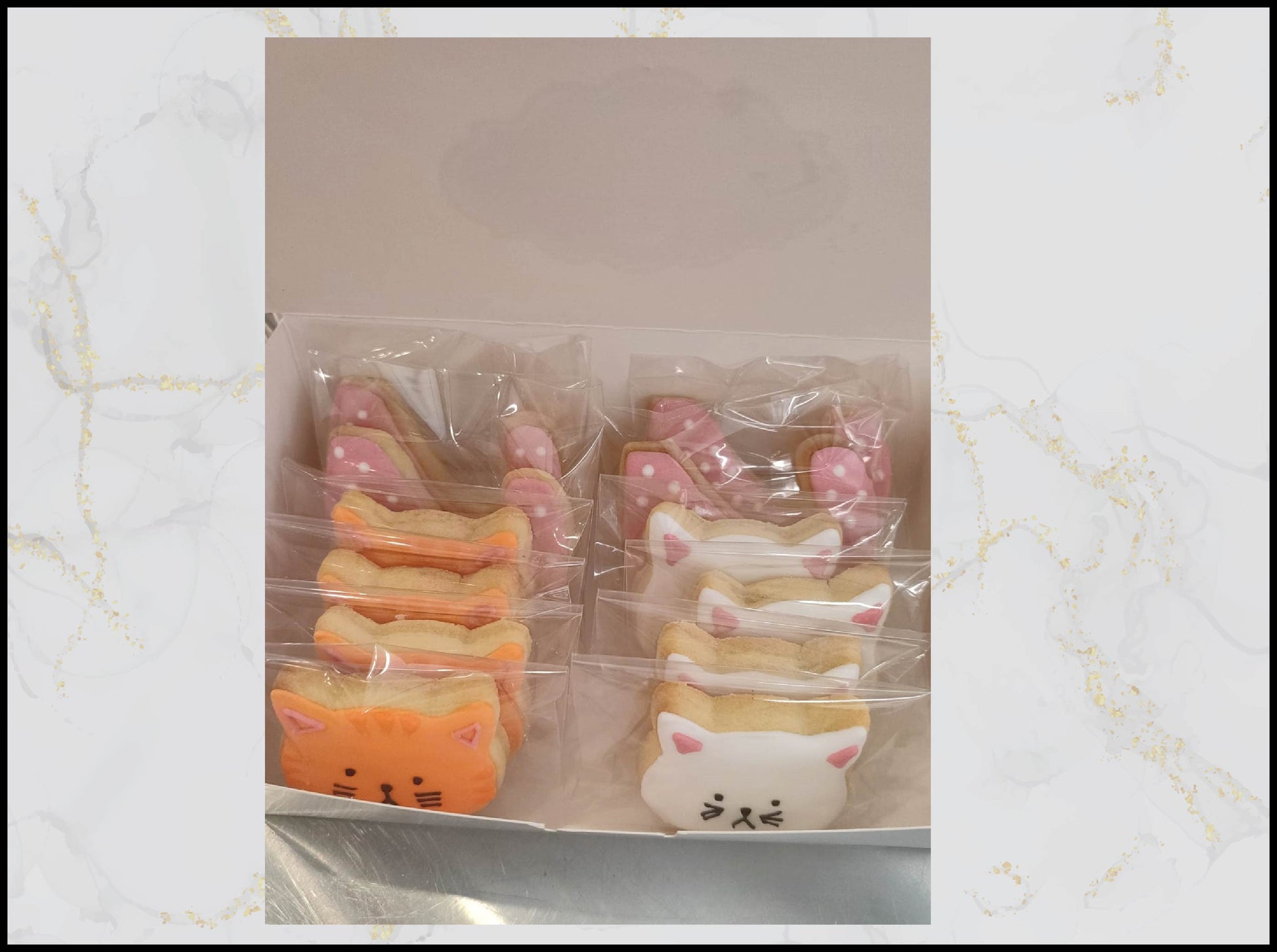 Cat Decorated Cookies with cute hand‑drawn designs in Macau