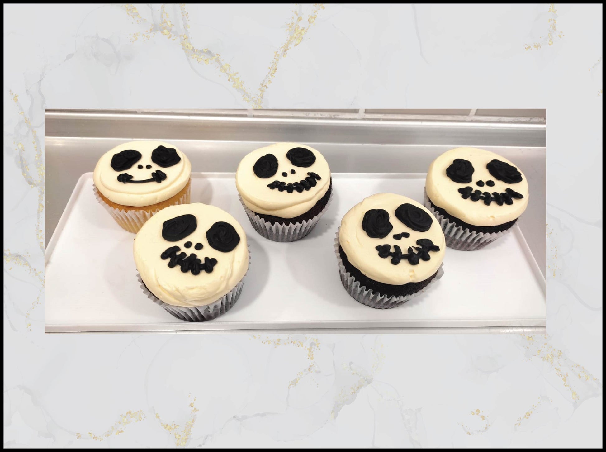 Jack Skellington Halloween cupcakes with spooky festive design in Macau