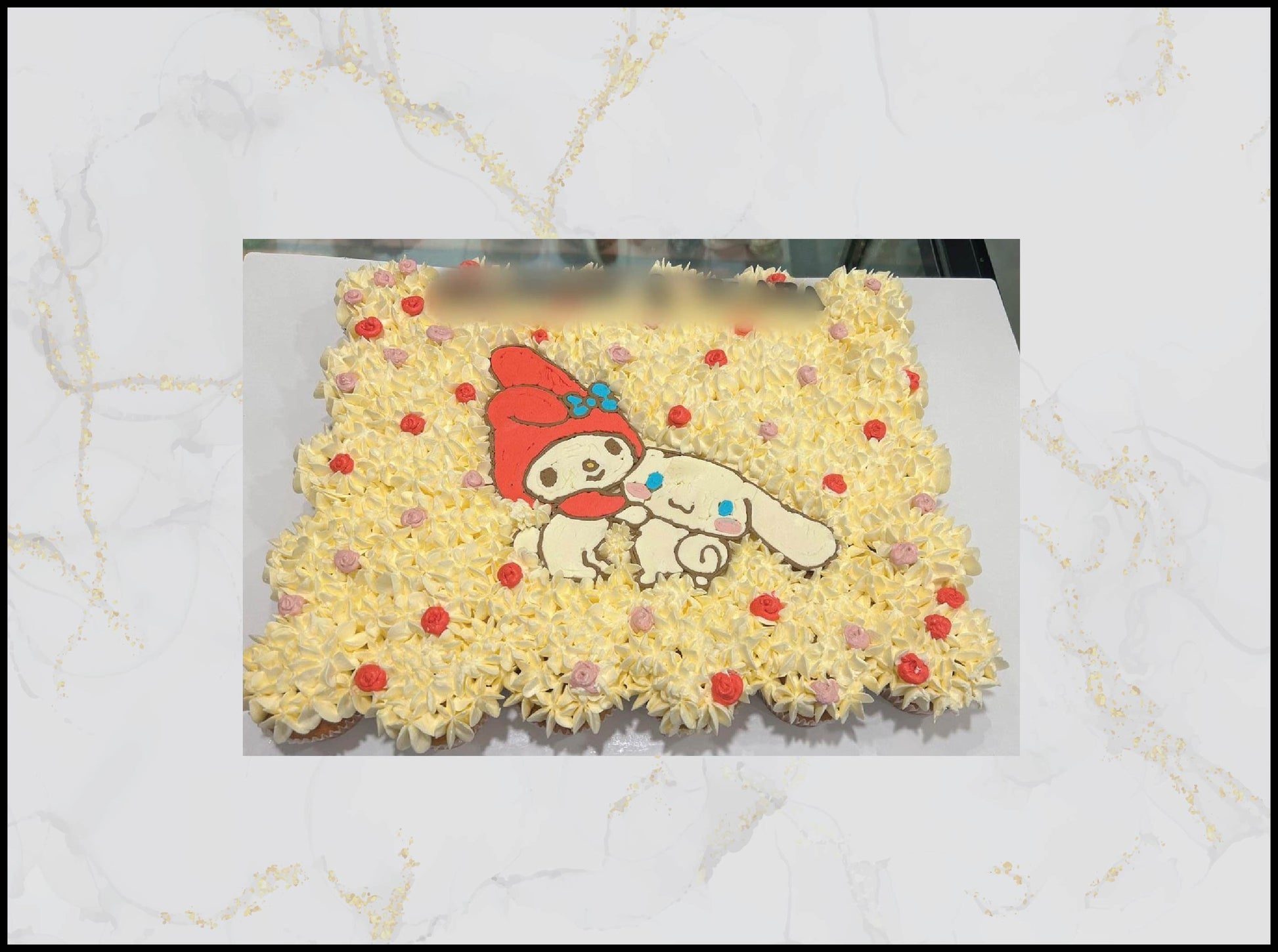 Decorative cake with cartoon character my melody Cinnamoroll cake macau