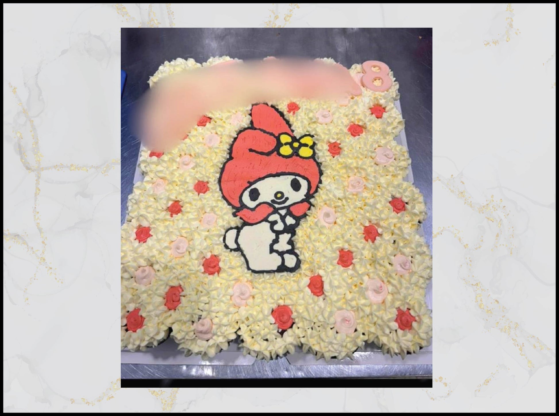 My Melody pull apart cupcake with cute Sanrio birthday theme in Macau