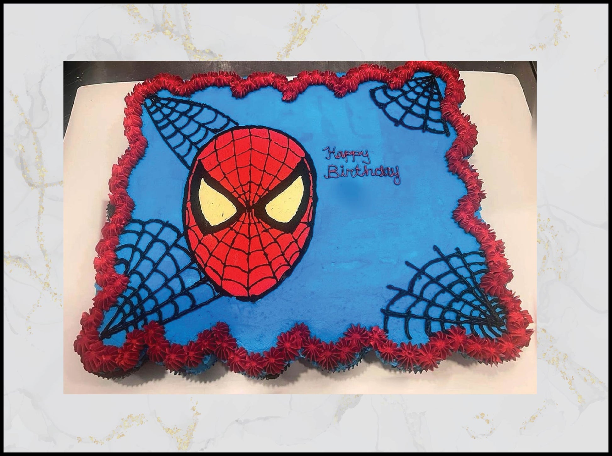 Spider‑Man face pull apart cupcakes with superhero design in Macau