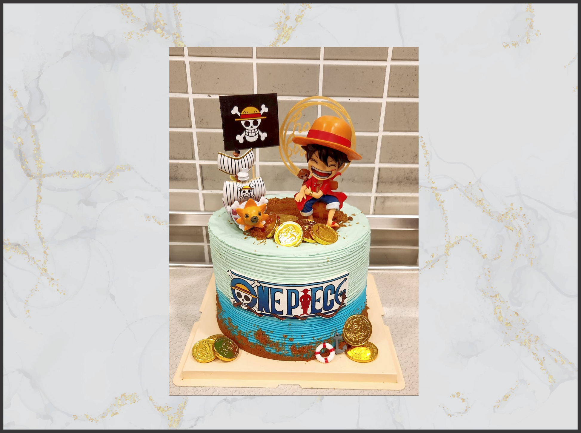 Birthday cake customization available at Portuguese Bakery Macau
