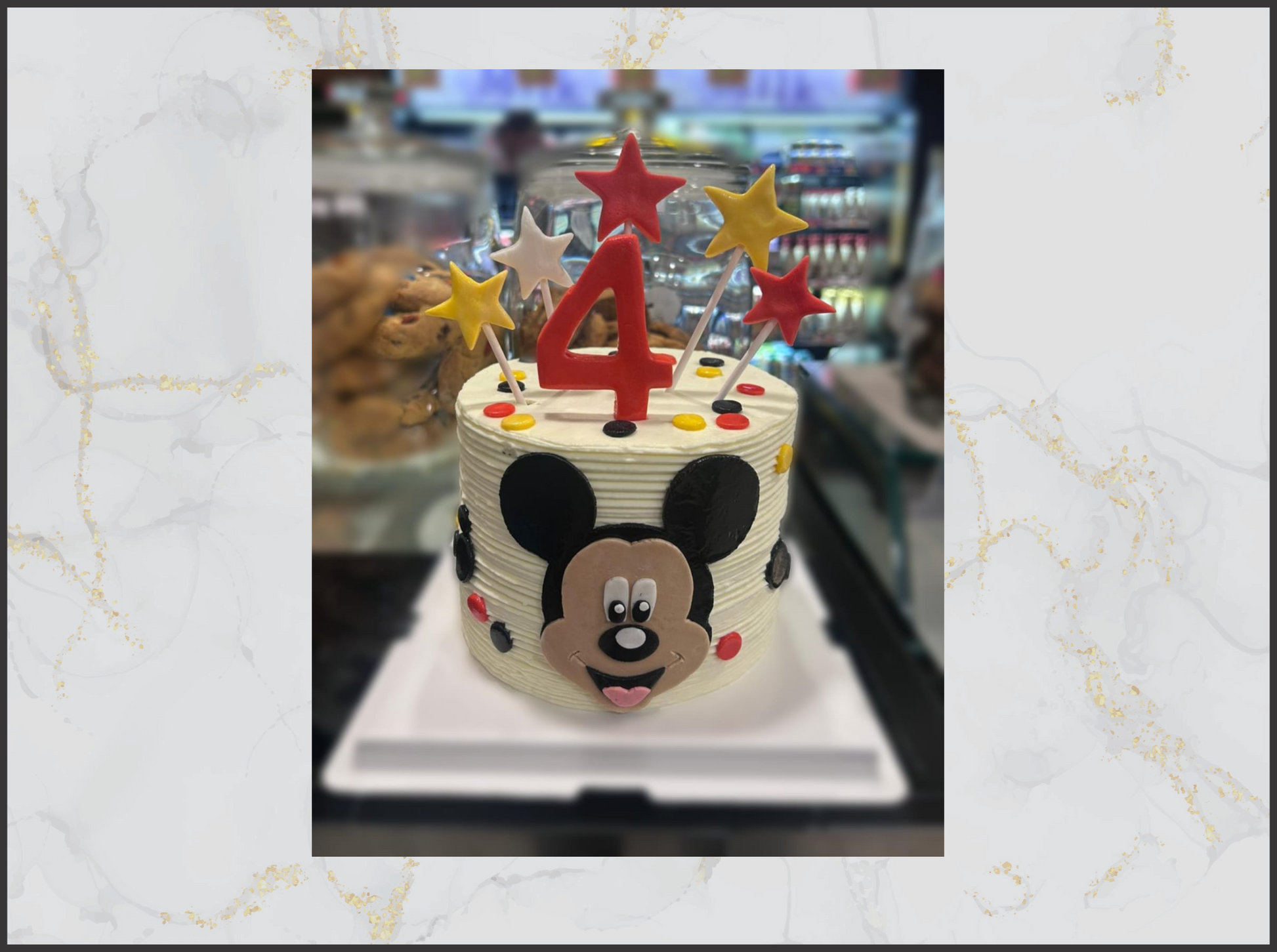 Mickey Mouse birthday cake in Macau