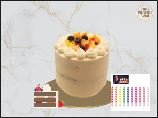 Vanilla Fruit Cake 雲呢嗱水果蛋糕