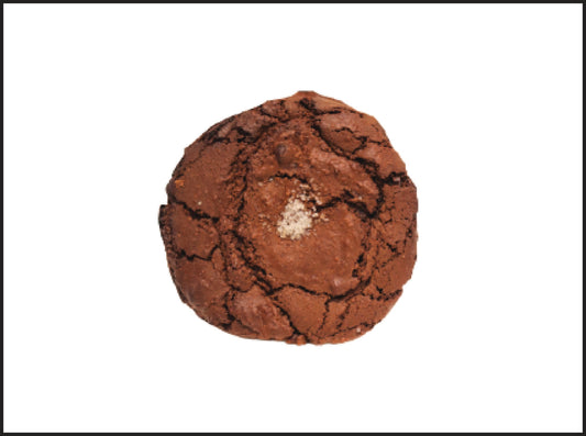 Chocolate rye salted cookies 海鹽朱古力曲奇